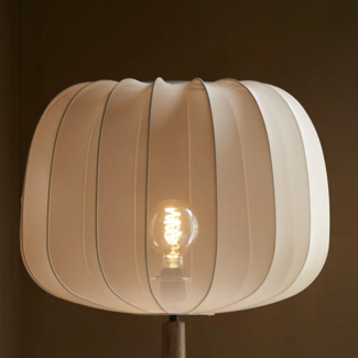 Light en Living Lampenkap Ø40x30 cm PLUMERIA zand