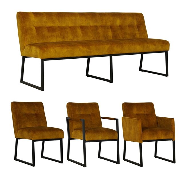 Wildeboer & v/d Weide Eettafelstoel / bank Kira