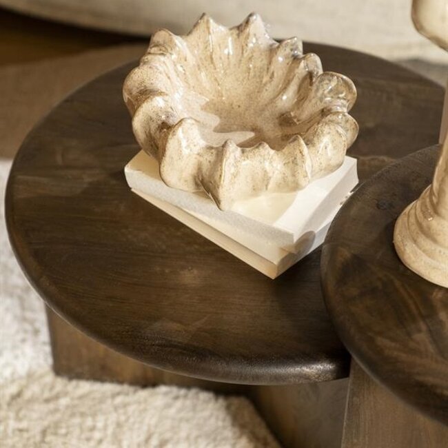 By Boo Salontafel Leoti klein – bruin