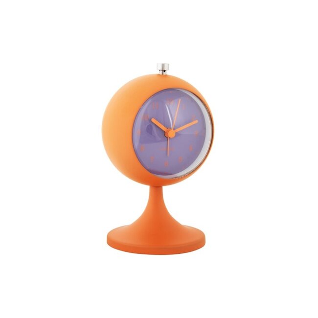 Karlsson Alarm klok Funky Retro oranje