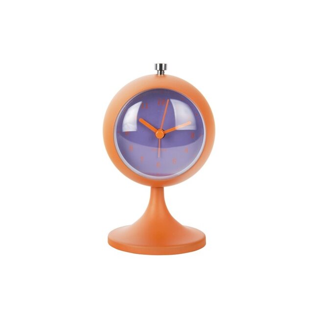 Karlsson Alarm klok Funky Retro oranje