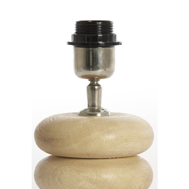 Light en Living Lampvoet Ø12x12 cm BUDONGO hout  naturel