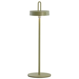 Light & Living Tafellamp LED Ø13x47 cm AMPEHA olijf  groen