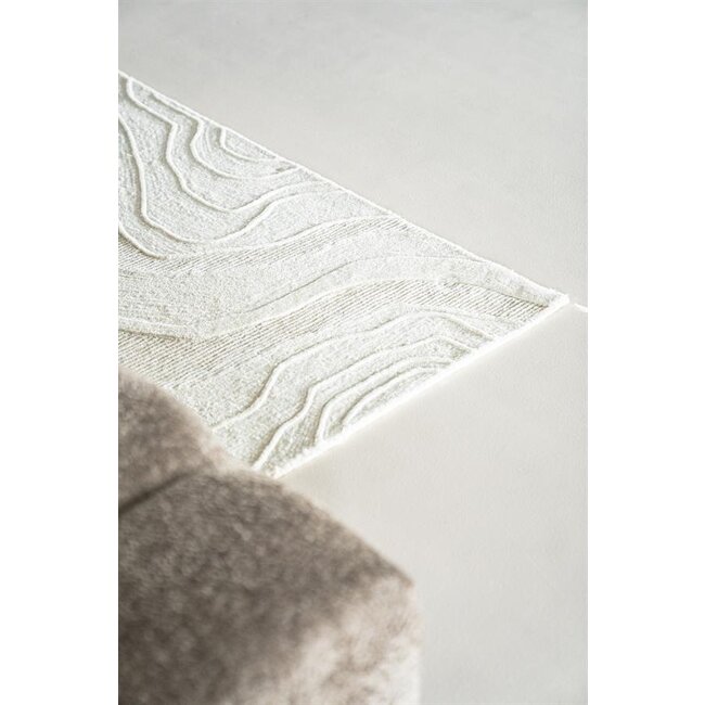 By Boo Vloerkleed Soil 160x230 cm - off white