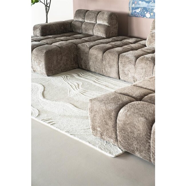 By Boo Vloerkleed Soil 160x230 cm - off white