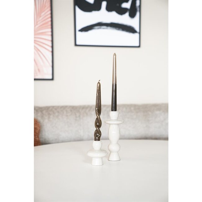 By Boo Kandelaar Barolo set van 2 metaal - beige