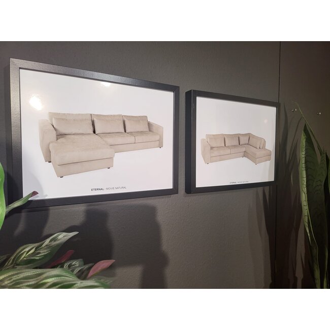 WoonMax Bank Eternal - Diverse opstellingen, stoffen en kleuren mogelijk