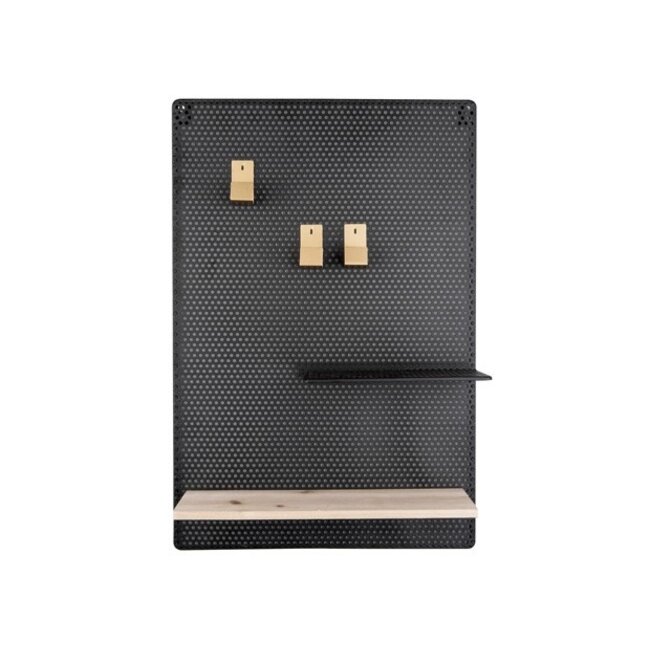 Present Time Memobord Perky Mesh zwart