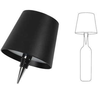 Countryfield Lamp touch flessenkurk LED Lux zwart