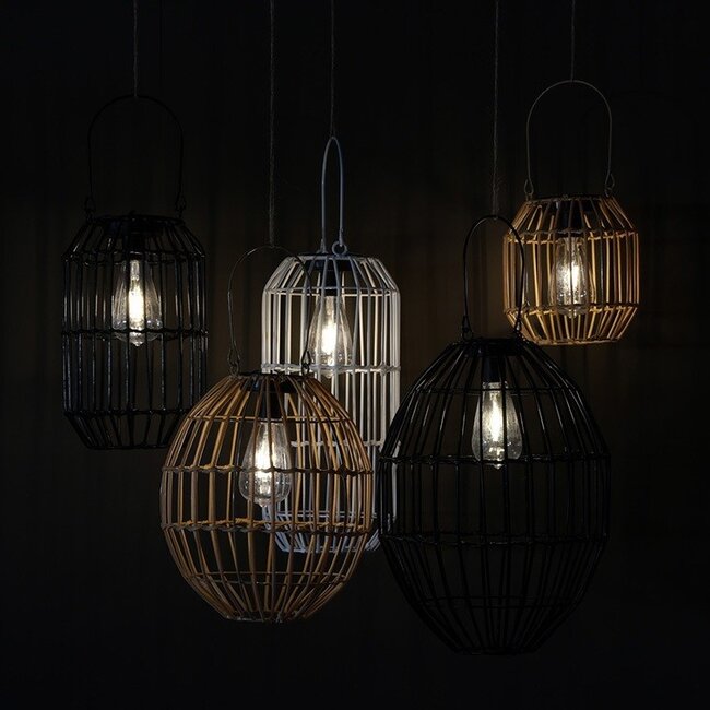 Countryfield Solar lamp hangend LED Kalita L naturel