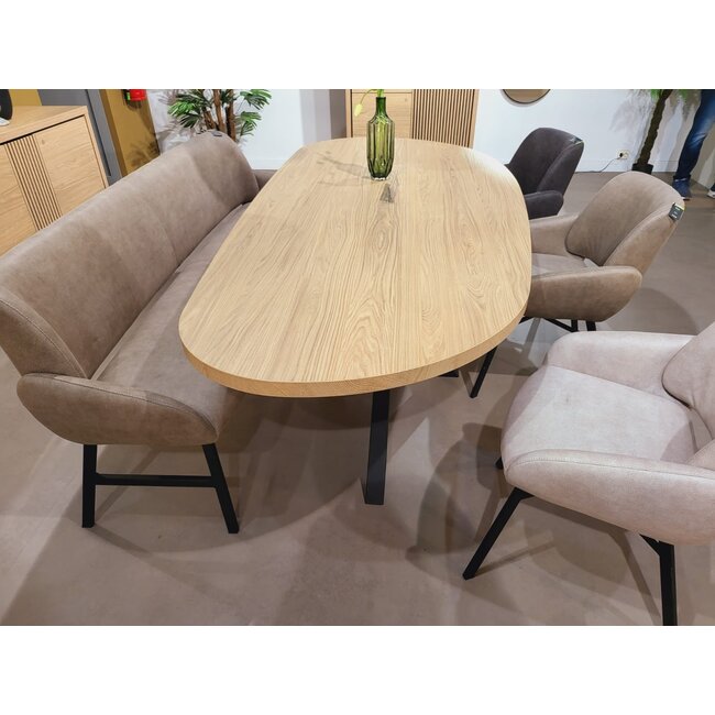 WoonMax Eettafel Organisch Orion - 4 afmetingen - Diverse kleuren