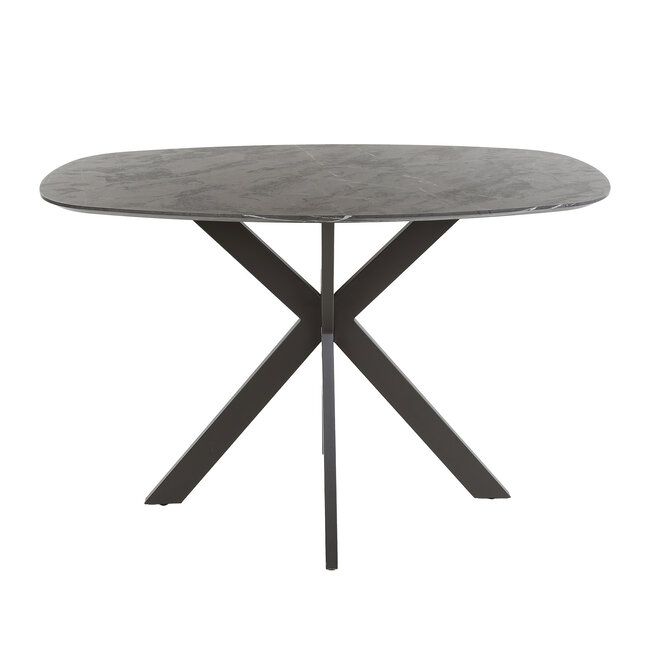 WoonStijl Bartafel kruisframe deens ovaal 140 cm