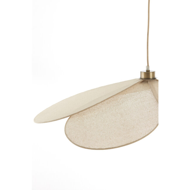 Light en Living Hanglamp Ø46x13 cm FYANO zand