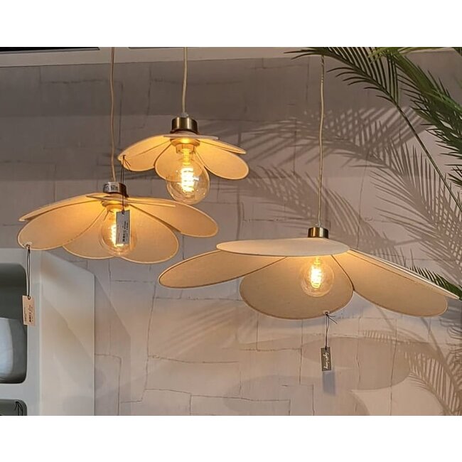 Light en Living Hanglamp Ø46x13 cm FYANO zand