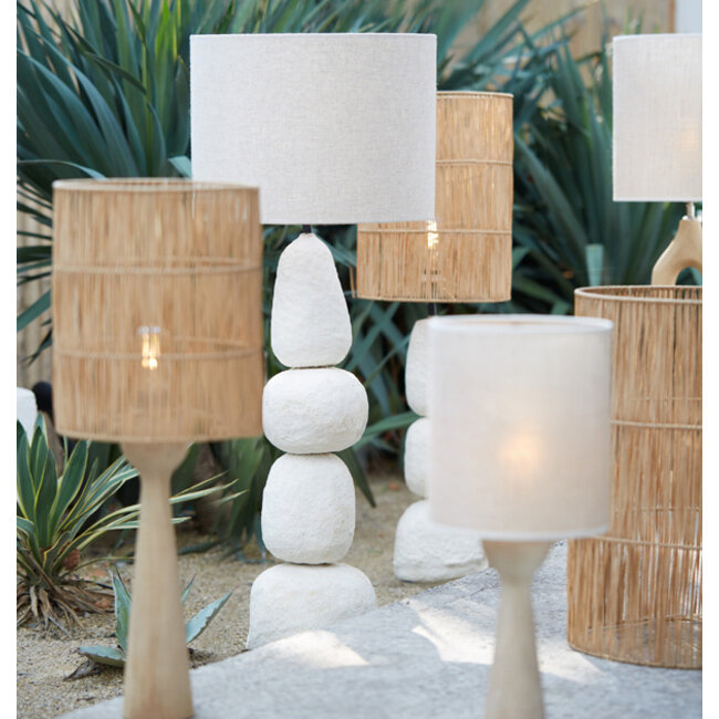 Light en Living Vloerlamp Ø30x135 cm MARREE crème