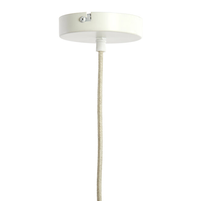 Light en Living Hanglamp Ø58,5x40 cm ZUBEDA crème