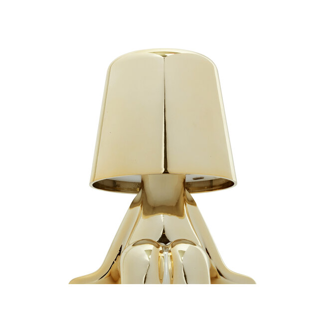 Leitmotiv Tafellamp Glossy  DJ goud