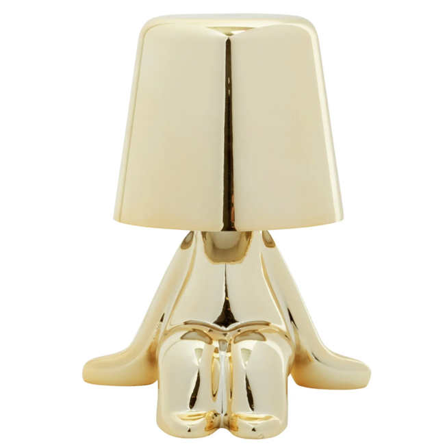 Leitmotiv Tafellamp Glossy  DJ goud