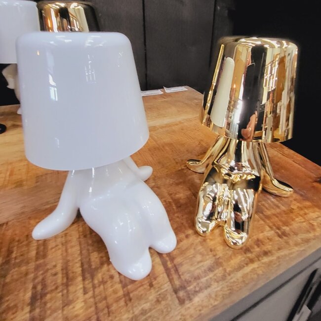 Leitmotiv Tafellamp Glossy  DJ goud