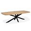 WoonMax Eettafel Nottingham eiken Deens Ovaal - 5 afmetingen - Diverse kleuren