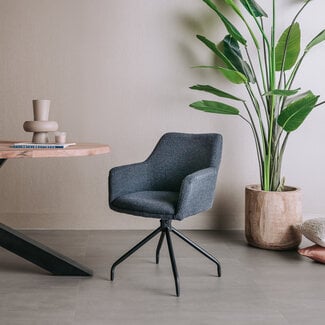 Tower Living Eetkamerstoel  Ortana draaibaar - diverse kleuren