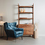 Tower Living Fauteuil Bomba - Grijs, groen en blauw