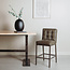 Tower Living Barstoel Vasco - Grijs, bruin en groen
