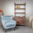 Tower Living Fauteuil Bomba - Grijs, groen en blauw