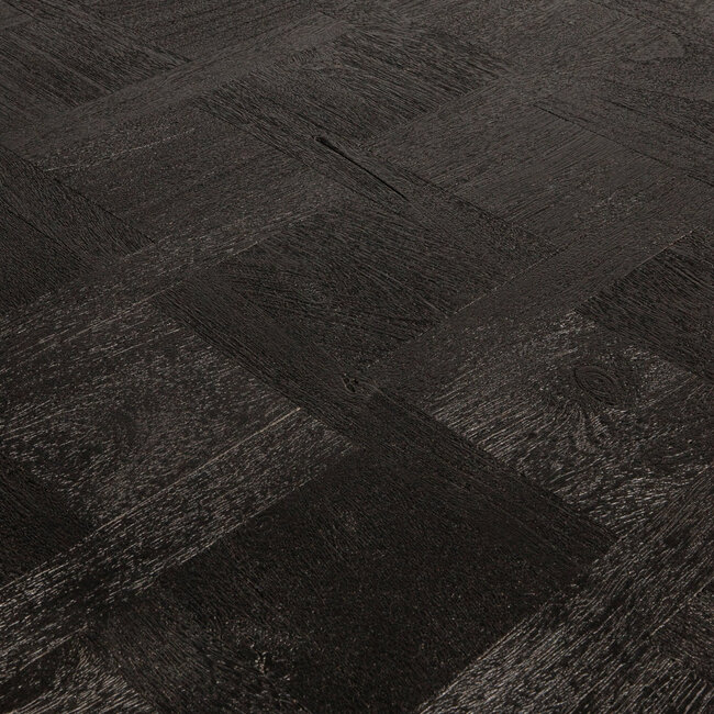 PTMD Eettafel Fieron Acacia zwart organisch 110 cm