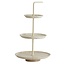 Light & Living Etagere 3 laags Caglio travertine sand+creme