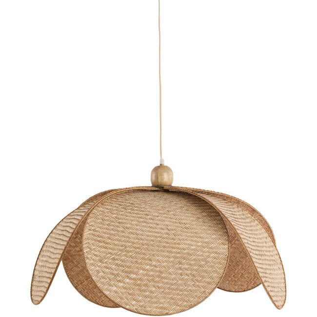 Light en Living Hanglamp Ø60,5x30,5 cm LAVRIO natural hout