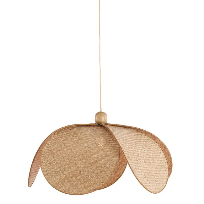 Light en Living Hanglamp Ø60,5x30,5 cm LAVRIO natural hout