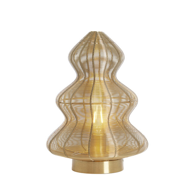 Light & Living Tafellamp Ø25x34 cm CHRISTMAS TREE  brons