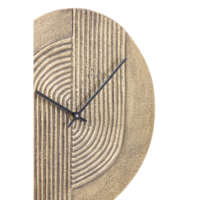 Light en Living Klok op voet 26x7x40 cm GWENNA antieke brons