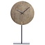 Light en Living Klok op voet 26x7x40 cm GWENNA antieke brons
