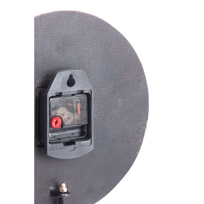 Light en Living Klok op voet 26x7x40 cm GWENNA bruin