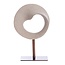 Light en Living Ornament op voet 20x10x30 cm TUZLA taupe+donker brons