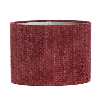 Light en Living Kap ovaal recht smal 38x17,5x28 cm RUBY rood