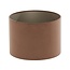 Light en Living Kap cilinder 40x40x30 cm VELOURS chocolade bruin