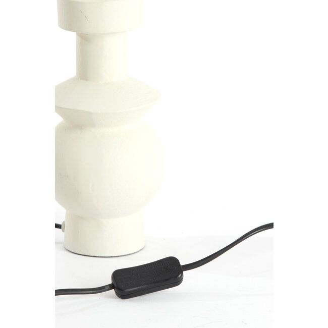 Light en Living Lampvoet Ø24x30 cm ESINO crème