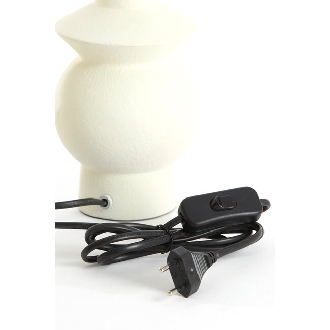 Light en Living Lampvoet Ø12x26 cm ESINO crème