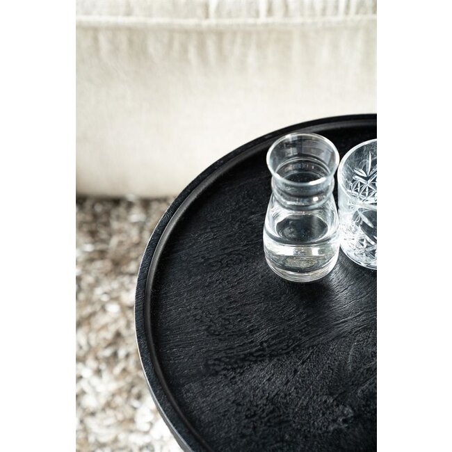 Eleonora Salontafel Ron 66x39 - zwart