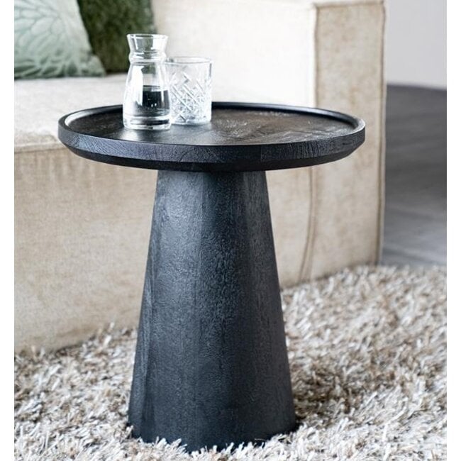Eleonora Salontafel Ron 66x39 - zwart
