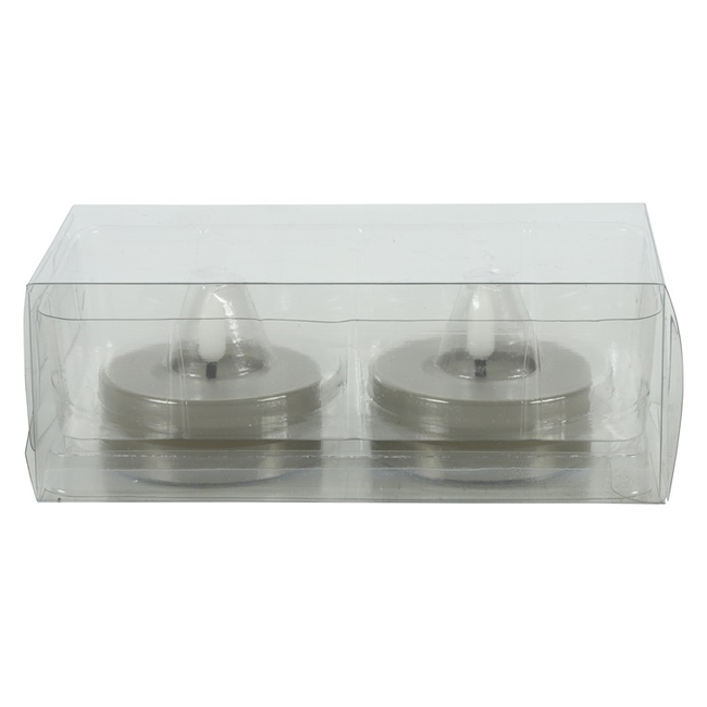 Countryfield Maxi theelicht Ø6,7CM LED Patio set van 2 beige