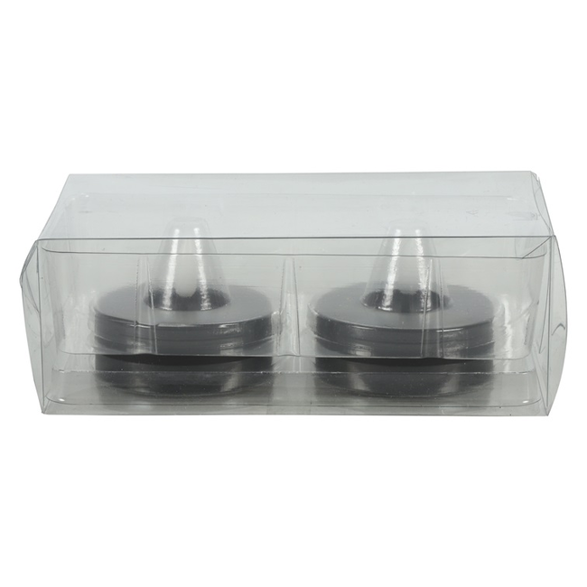 Countryfield Maxi theelicht Ø6,7CM LED Patio set van 2 zwart