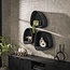 WoonStijl Wandschap metallic druppel