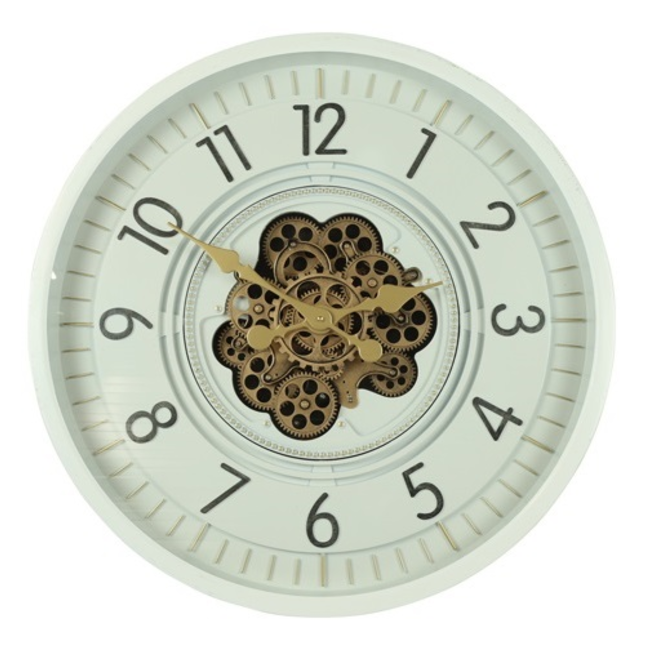 Countryfield Wandklok Celestial L wit - Ø 66 cm