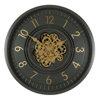 Countryfield Wandklok Celestial L antraciet - Ø 66cm
