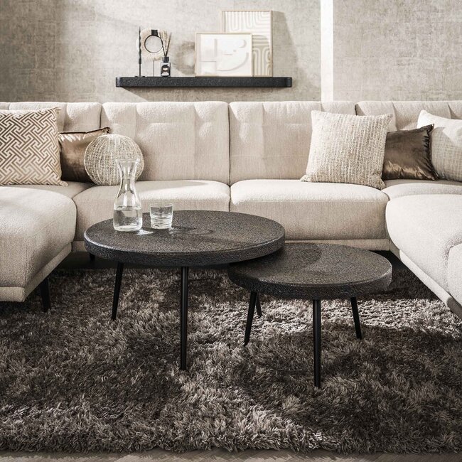 WoonStijl Salontafel set/2 bulky ferro
