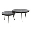 WoonStijl Salontafel set/2 bulky ferro